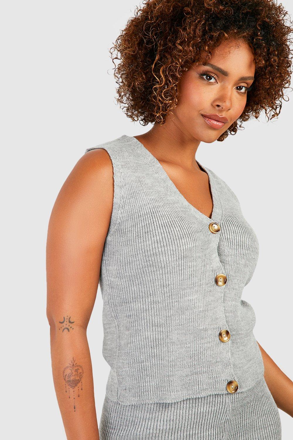 Boohoo store knitted vest